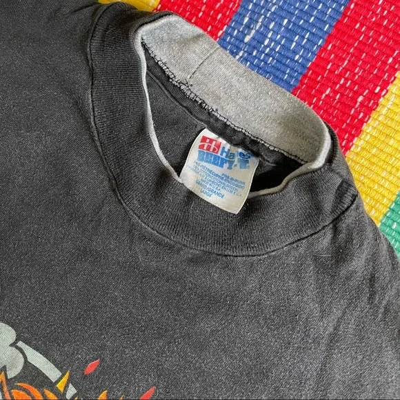 Vintage 🔥Fire T Shirt - Picture 2 of 3